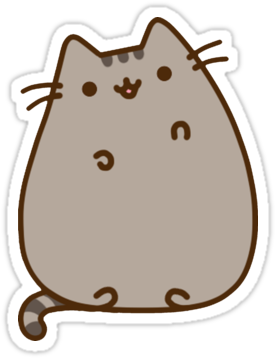 Pusheen" Stickers By Boese - Pusheen Sticker (375x360)