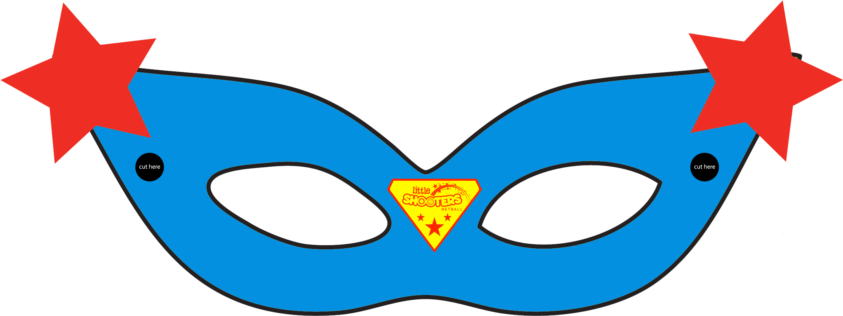 Supergirl Mask Template - Openclipart (2970x2100)