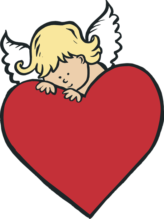 Cupid Clipart - Cupid Clipart (525x700)