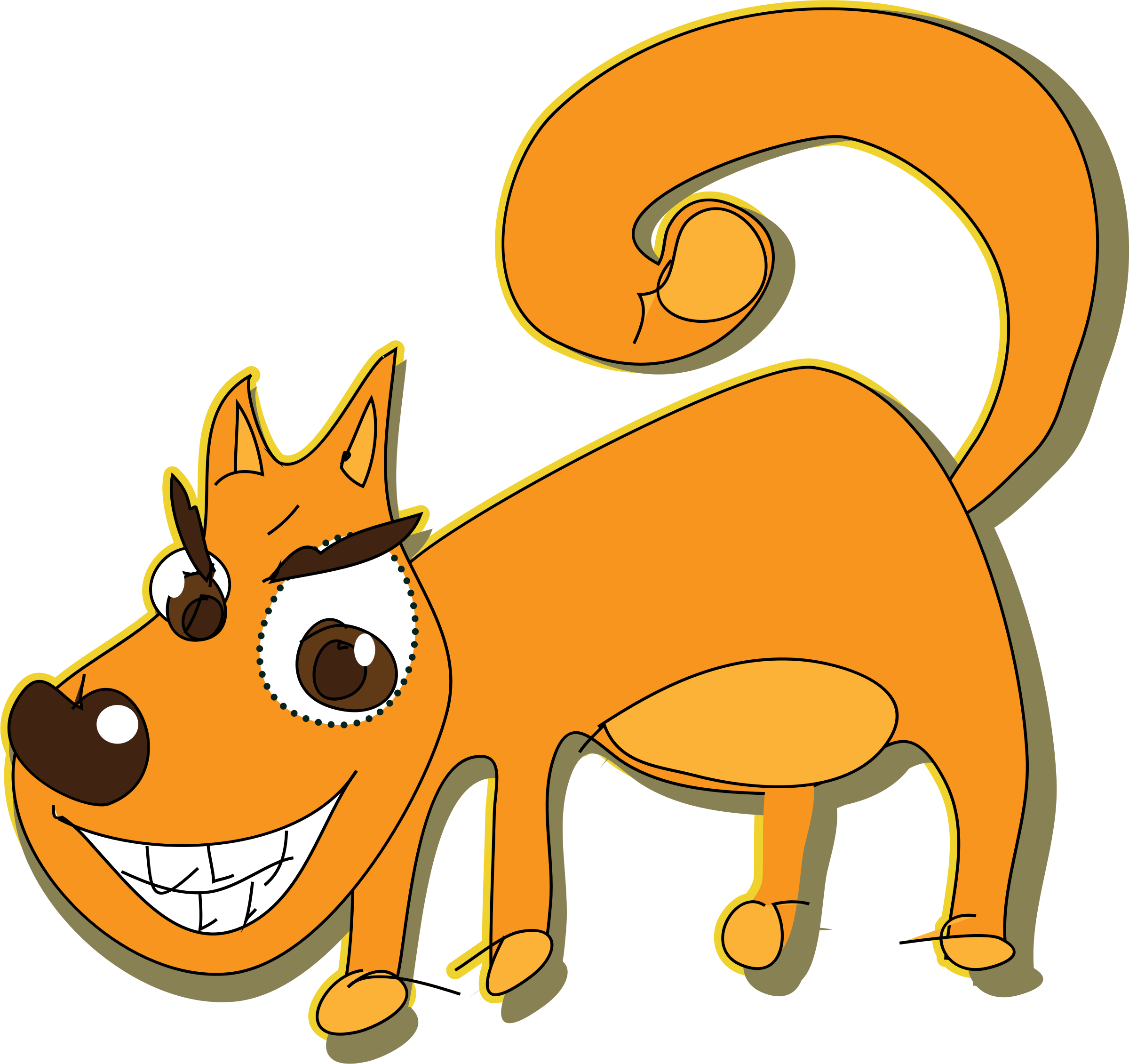 Clipart - Smiling Dog - Mr. Bo Jangles: Does Timmy Get A New Friend??? [book] (2400x2261)