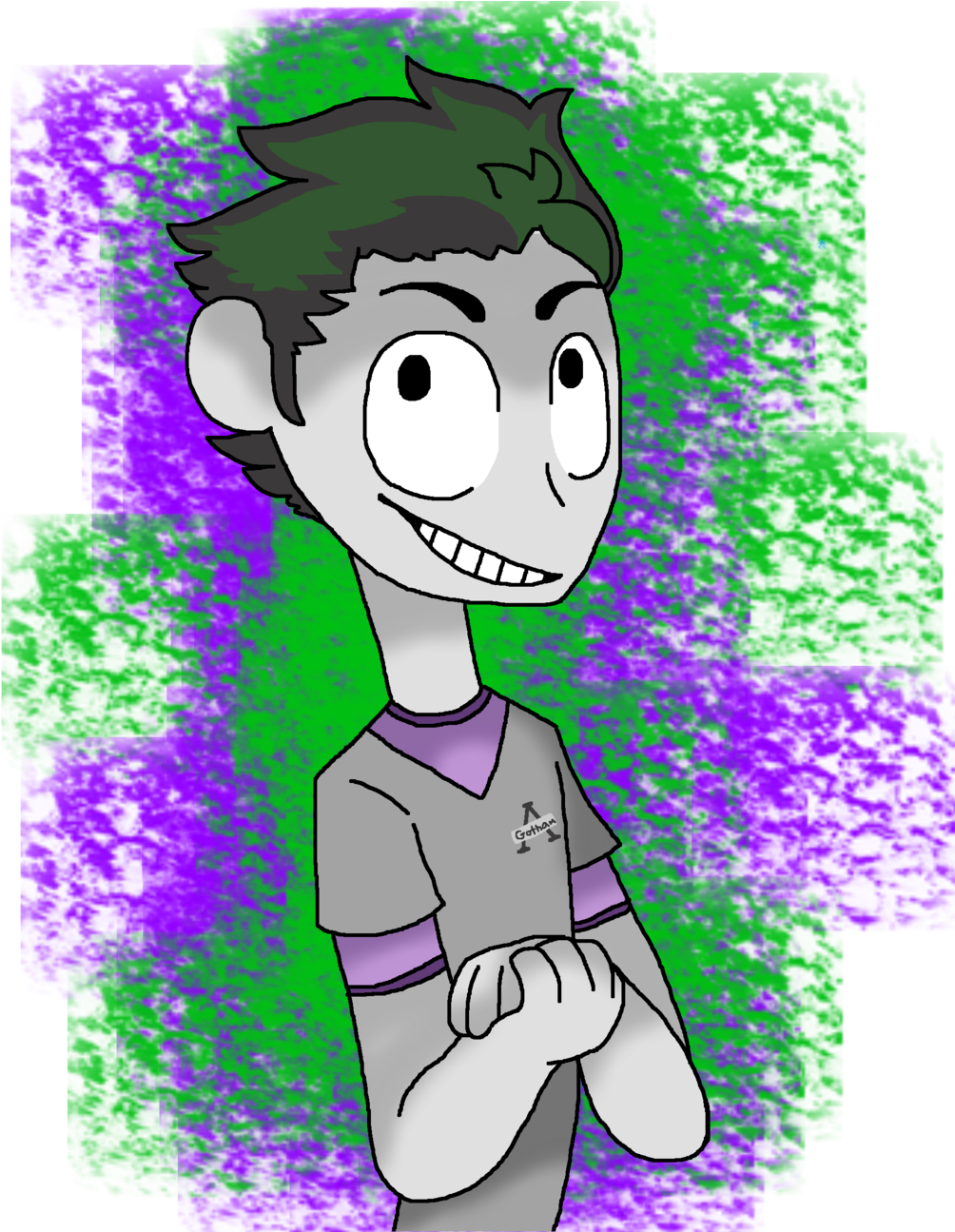 Telltale Batman John Doe By Zombieflavored - Joker (1024x1294)