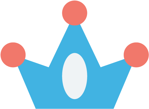 Blue Imperial Crown Clip Art - Portable Network Graphics (512x512)