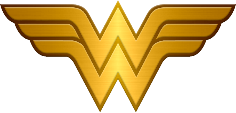 Wonder Woman Logo Free Transparent - Wonder Woman Logo Png (800x383)