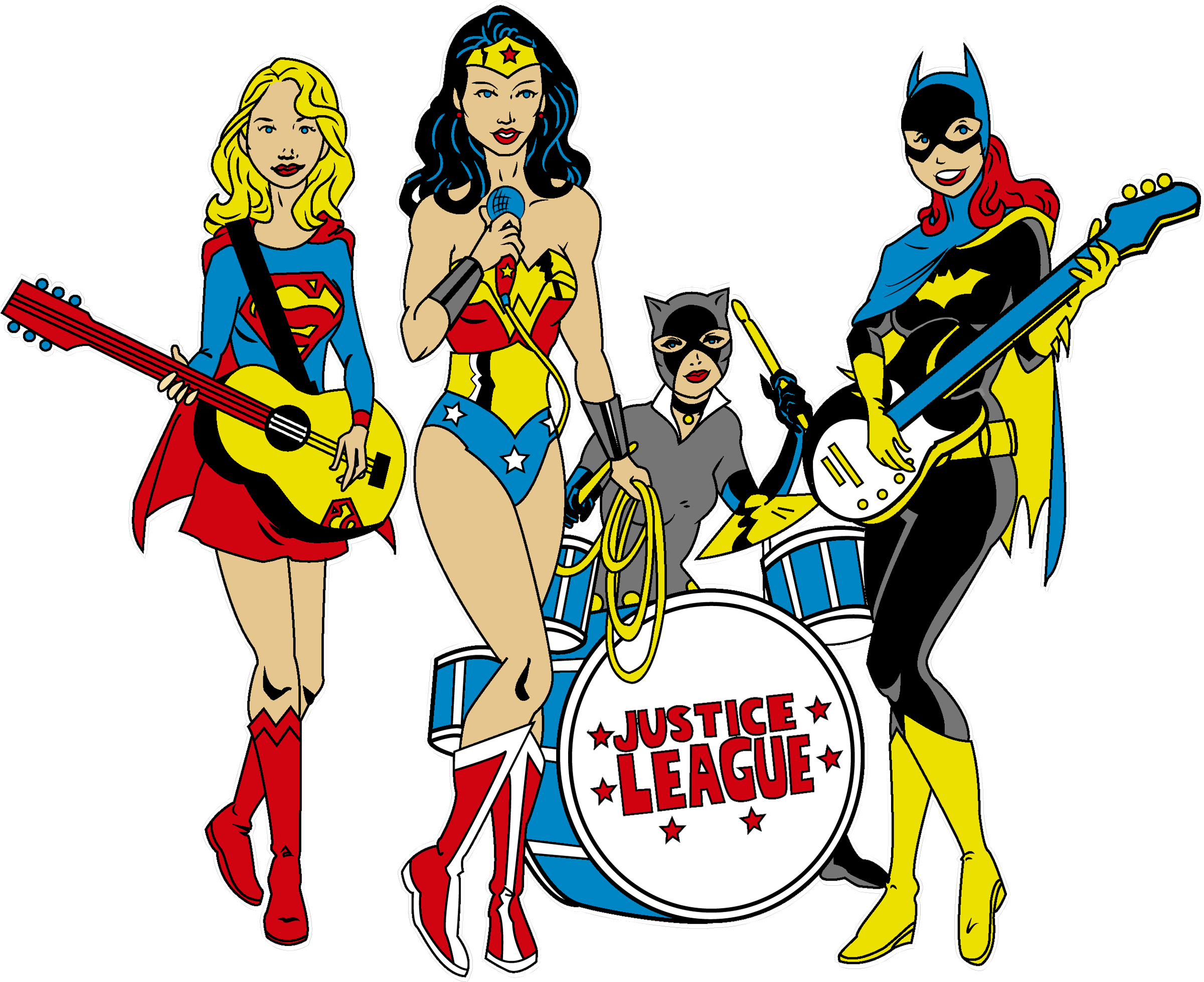 Justice League Girls - Header Wonder Woman (2400x3200)