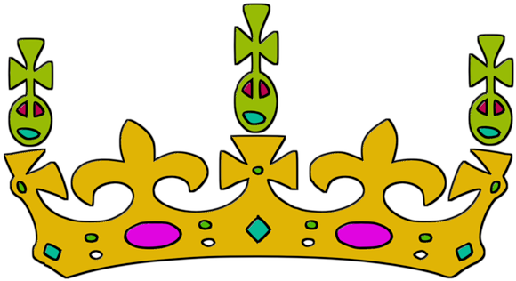 Crown King Crown King Gold Symbol Gambar Mahkota Ratu Dan Raja Dari Kertas 684x340 Png Clipart Download