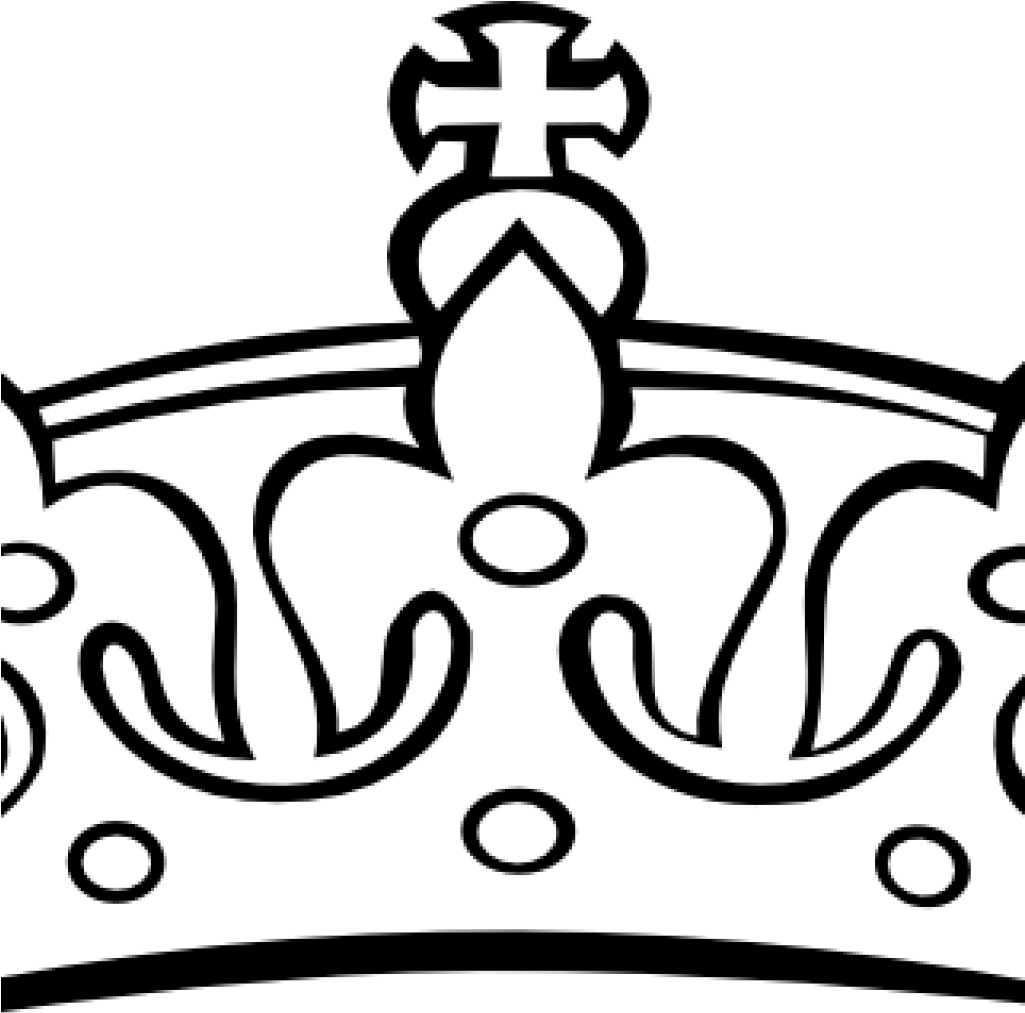 Crown Clipart Black And White Princess Crown Clipart - Crown Clipart Black And White (1024x1024)