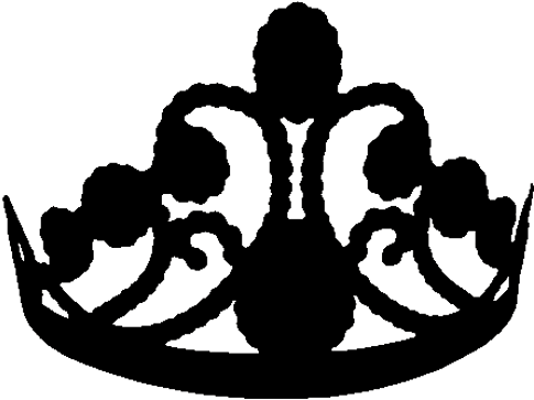 Crown Silhouette By Clipartcotttage On Deviantart - Crown Silhouettepng (500x362)