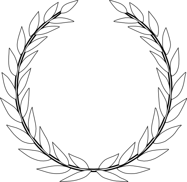 White Olive Branch Vector (600x585)