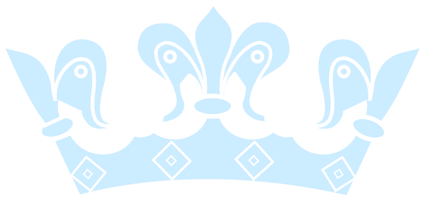 Crown Clipart Light Blue - Scarlet Guard Fanart (600x282)
