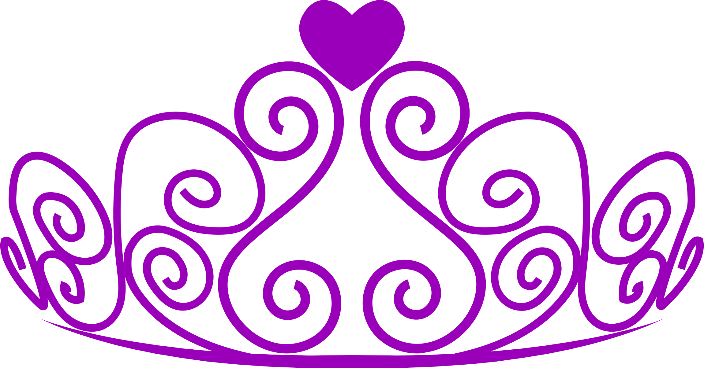 Clipart - Tiara Clipart (2300x1204)