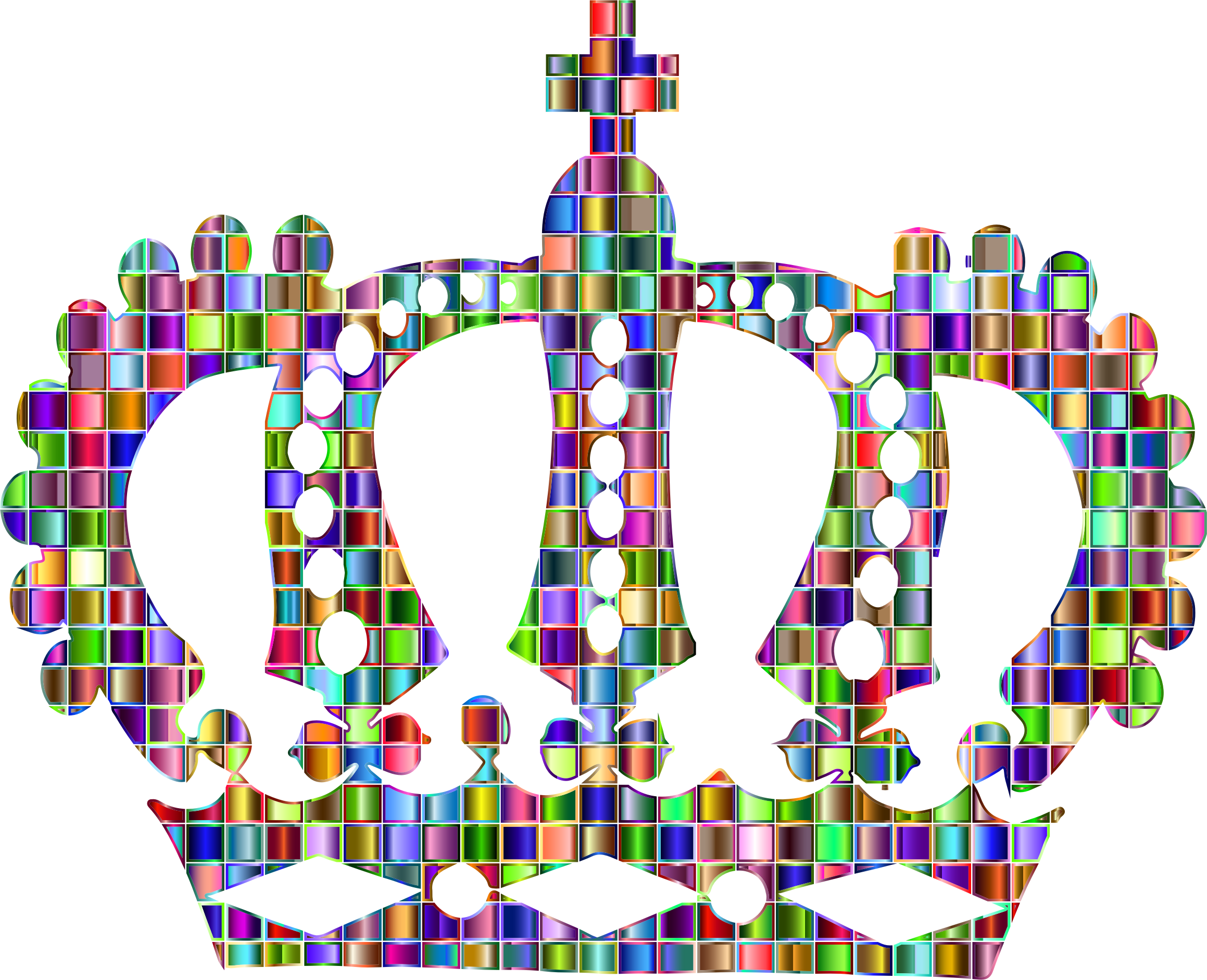 Big Image - Crown Vector (2318x1882)
