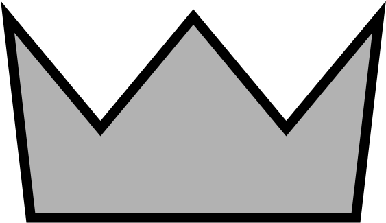 Silver Crown Clipart (600x576)