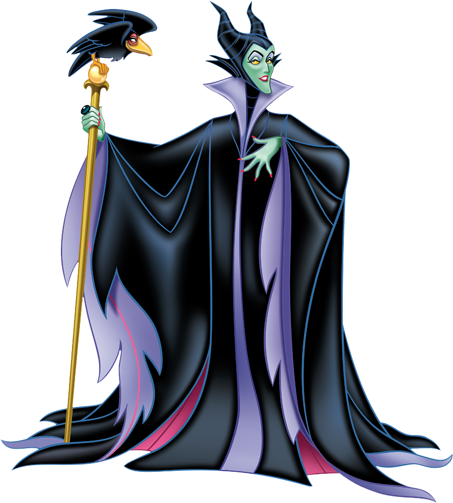 Maleficent Clipart - Sleeping Beauty Evil Queen (940x1024)