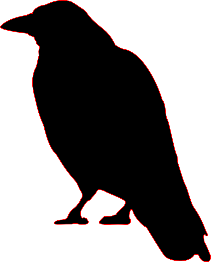 Crow Clip Art - Crow Clipart (808x1000)