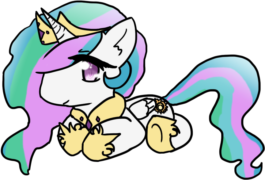 More Like Keep Calm And Trust In Celestia By ~thegoldfox21 - Clip Art (886x604)