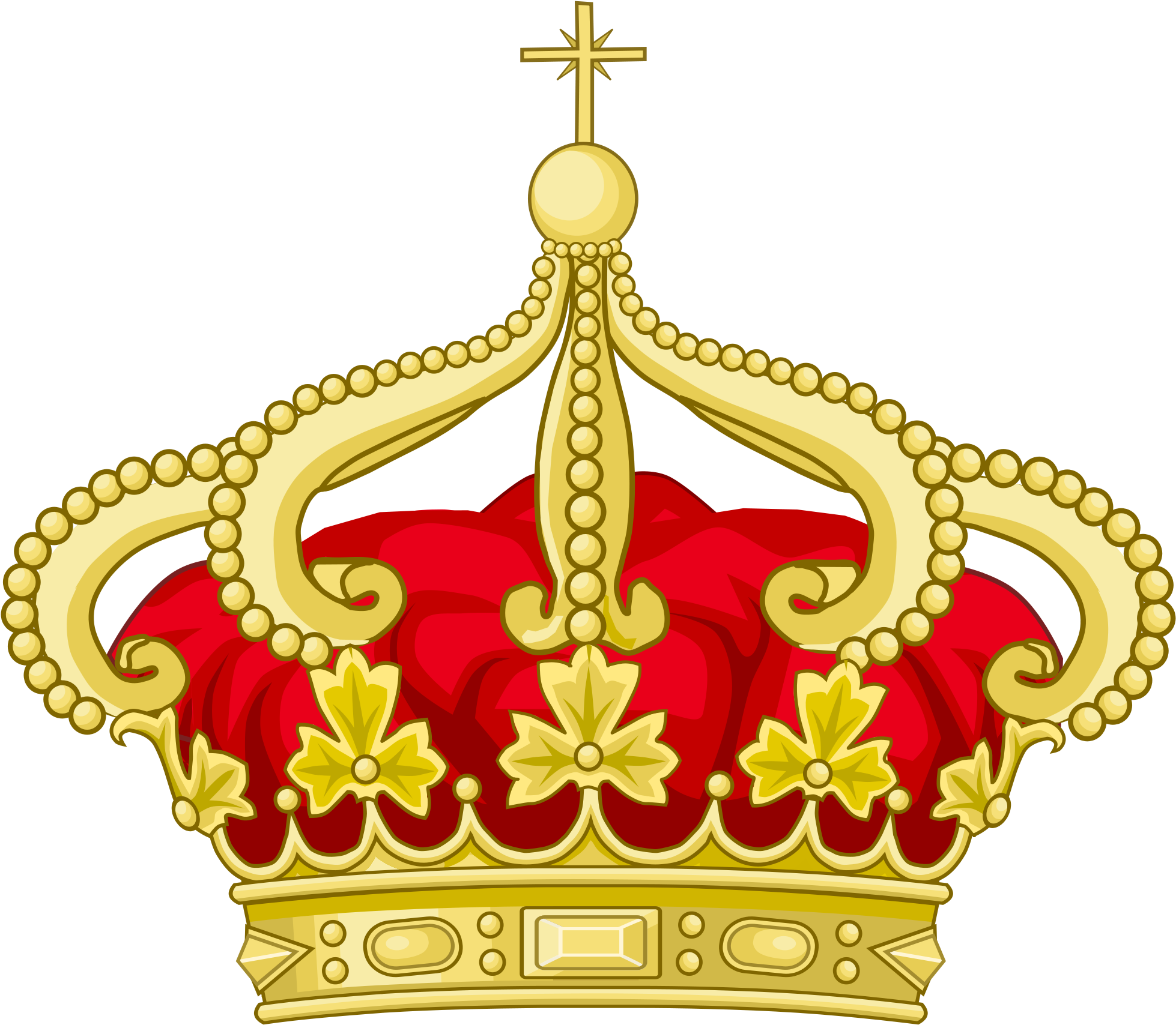 Royal Crown Of Portugal - Portugal Heraldic Crown (2000x1741)
