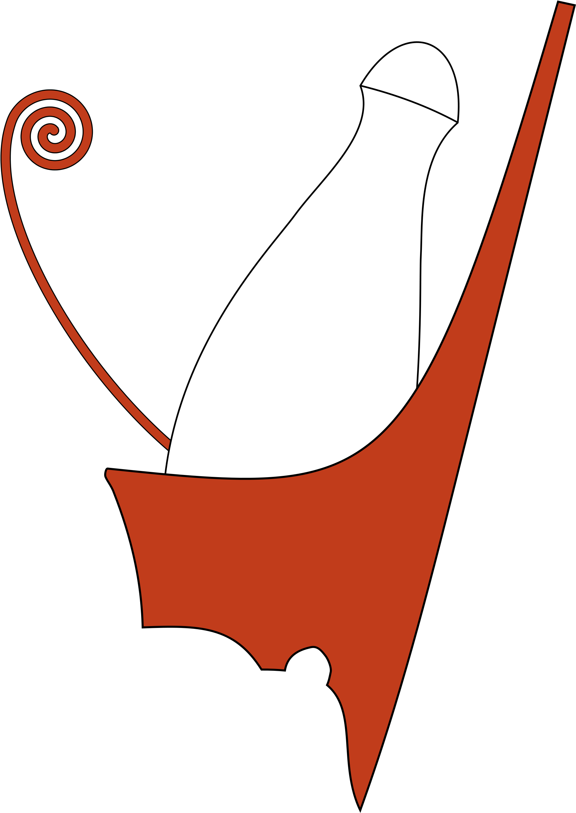 Red And White Crown Of Egypt (2000x2667)