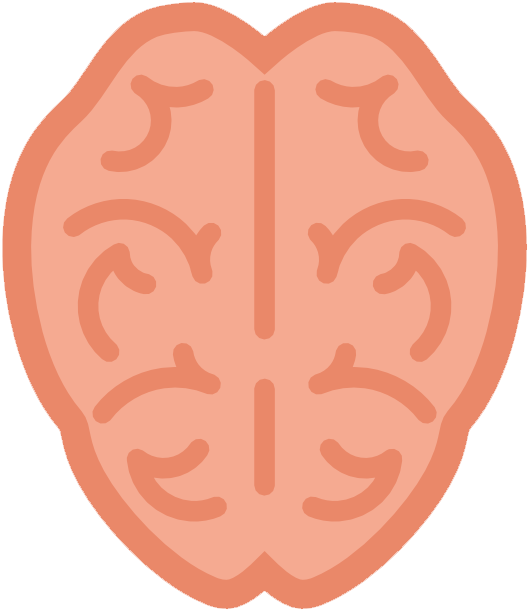 Free To Use & Public Domain Brain Clip Art - Migraine (555x637)