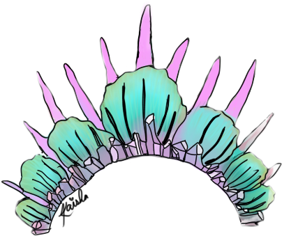 Mermaid Crown By Kaishahowell On Deviantart - Crown (512x512)