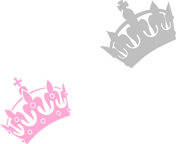 Silver Princess Crown Clipart - Silver Princess Crown Clipart (600x491)