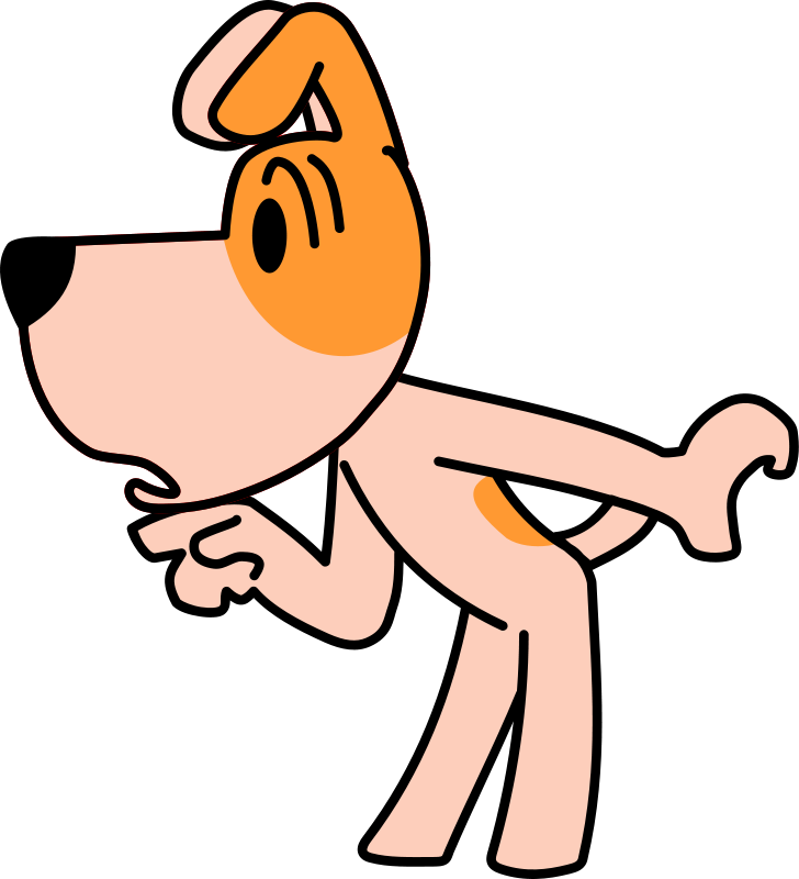 Reksio Concerned By Rones Free Vector - Concerned Clipart (728x800)