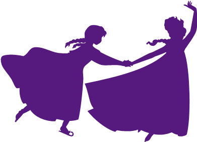 Frozen Clip Art Silhouette - Frozen Silhouette (390x390)