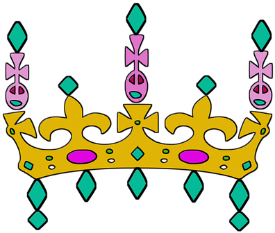 Crown, King Crown, King, Gold, Symbol - Niedliche Prinzessin Kleine Geschenktüte (464x340)