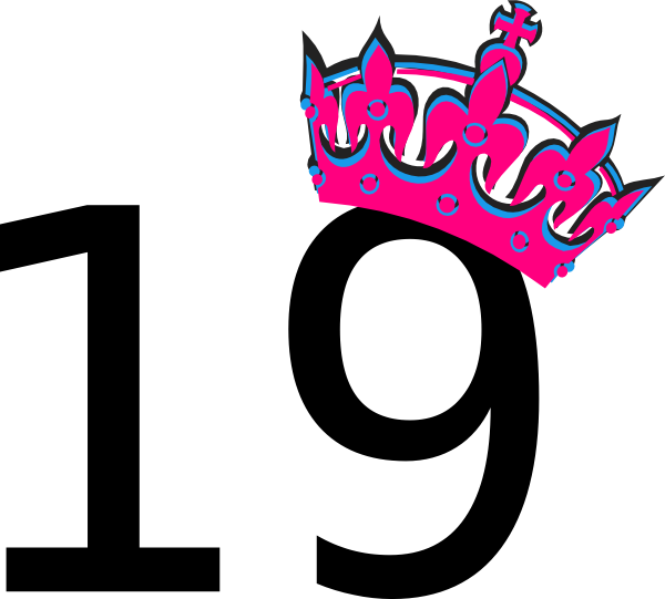 This Free Clip Arts Design Of Pink Tilted Tiara And - Happy Birthday To Me 18 (600x541)