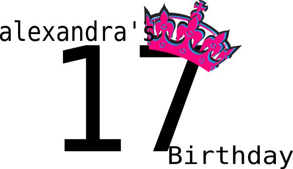 Pink Tilted Tiara Clipart - Clip Art (600x347)
