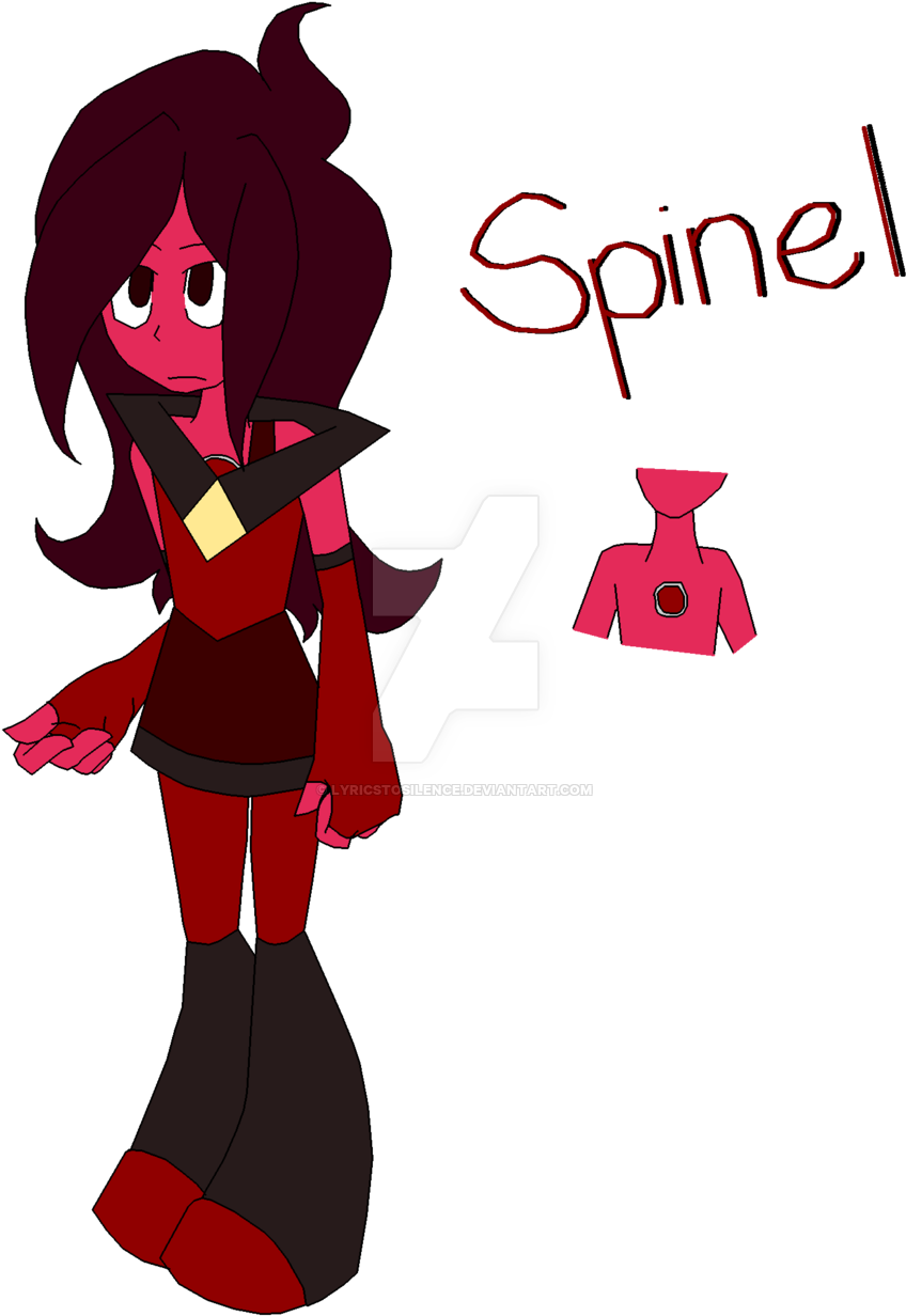 Lyricstosilence Spinel By Lyricstosilence - Blue Spinel Steven Universe (1024x1296)