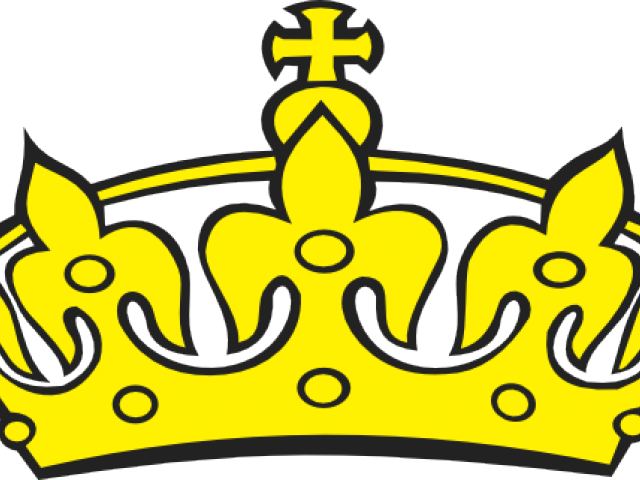 Crown Clip - Crown Clipart Black And White (640x480)