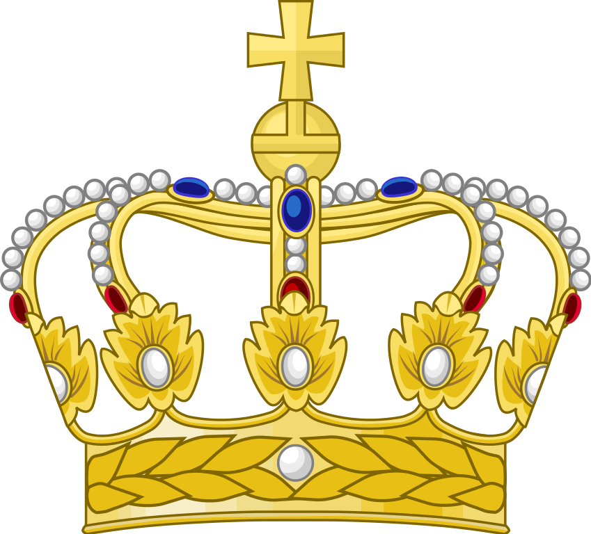 Crown Of King Of Italy - Cross (849x768)