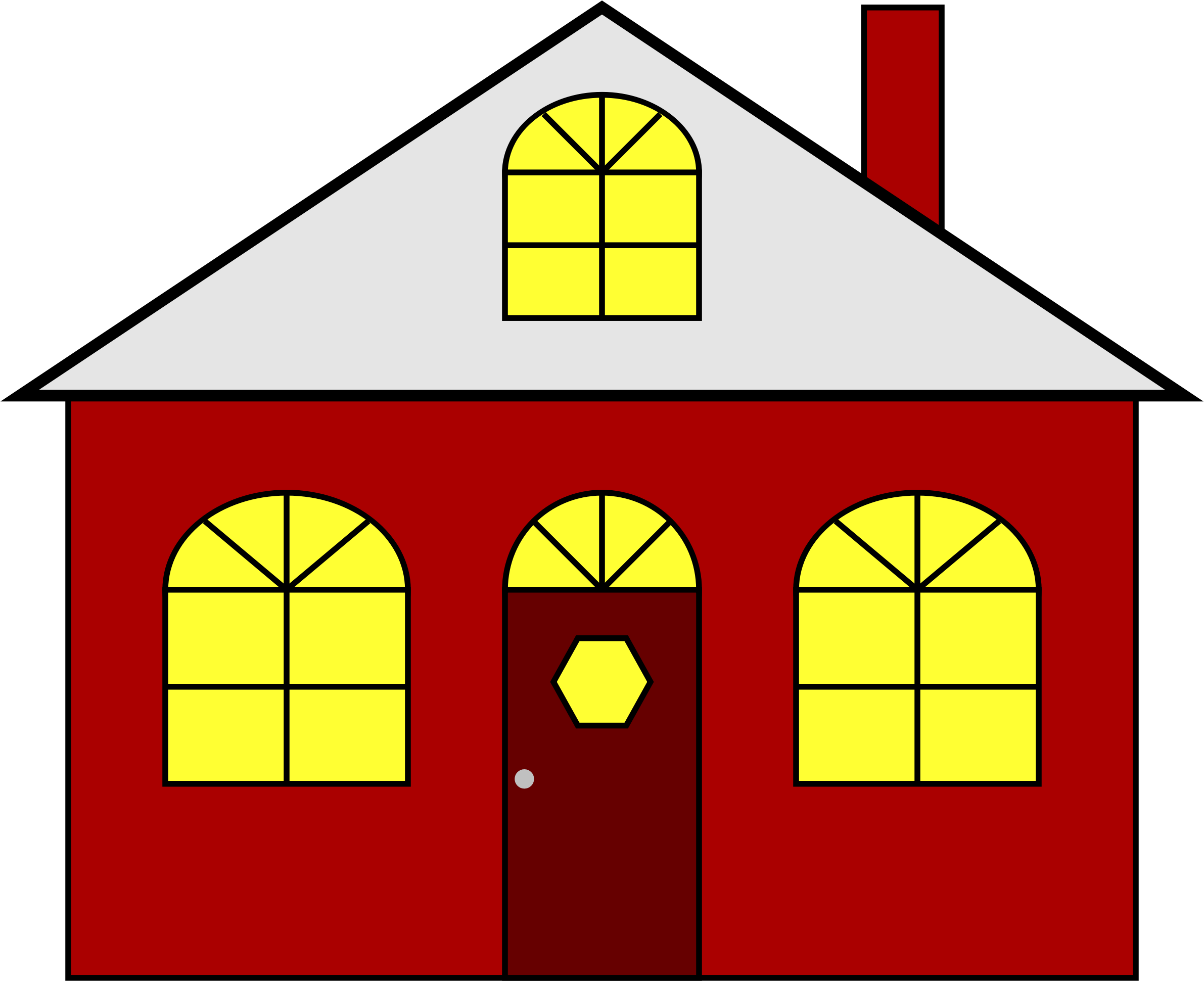 Big Image - Clip Art For House (2382x1941)