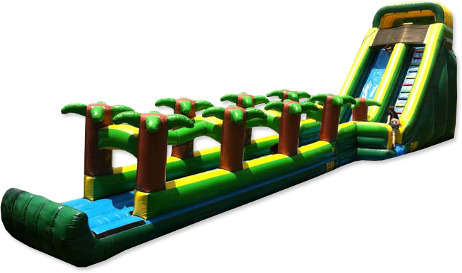 Jacksonville Waterslides - Water Bounce House For Adults (668x394)