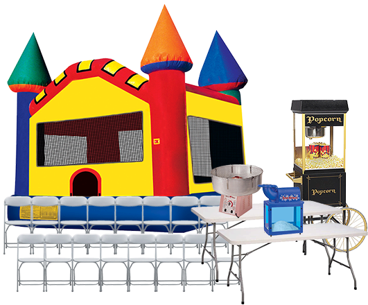 Party Packages - Inflatables Sams Club (531x440)