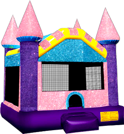 Picture - Dazzling Castle Jump Large (600x450)