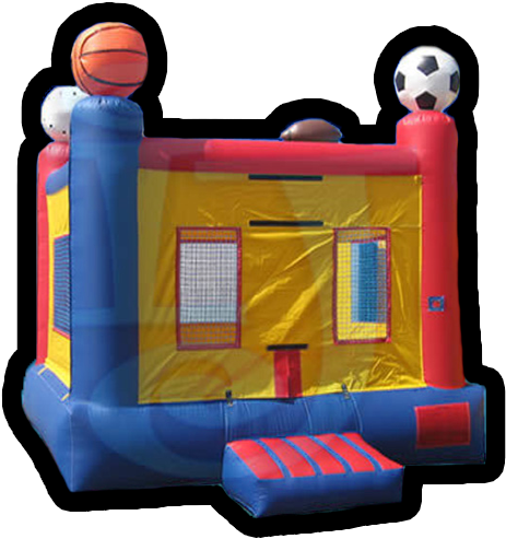 Sports Arena Bounce House - Inflatable (528x506)