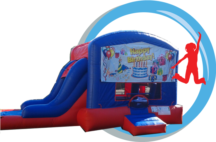 Bounce And Slide > - Inflatable (740x740)