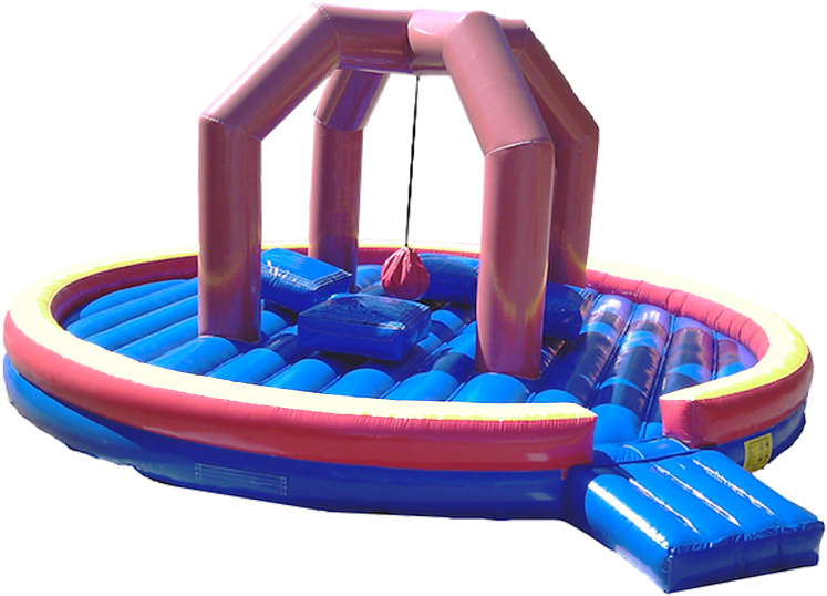 Four-man Inflatable Wrecking Ball Game - Inflatable (750x545)