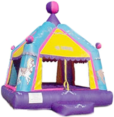 Carousel - Bouncy House (550x415)