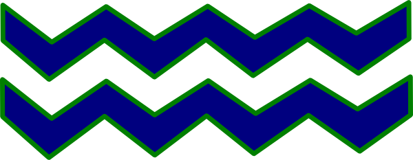 Zig Zag Clip Art At Clker Com Vector Clip Art Online - Zigzag Clipart (600x233)