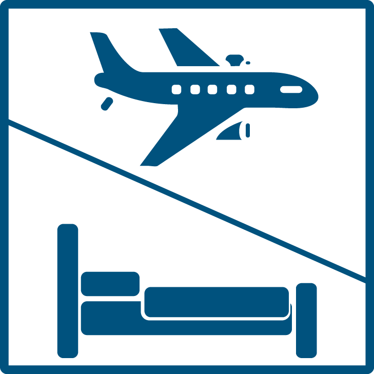 Lodge Clipart Hotel Reservation - Plane Black White Clip Art Free (729x729)
