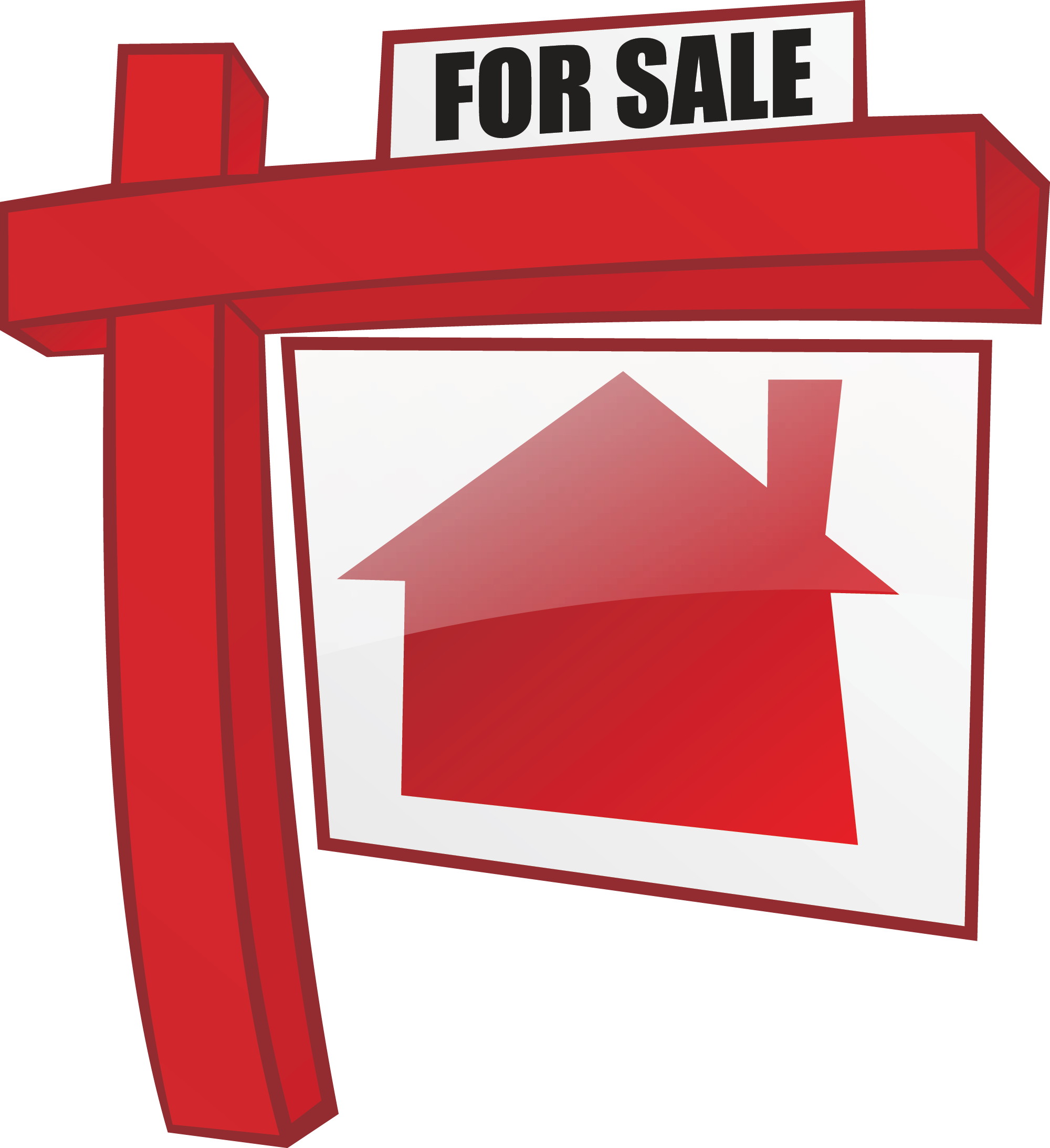 Selling Agent - Cartoon Real Estate Sign (2000x2187)