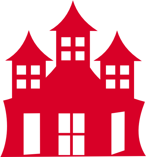 Ghostly Events & Terrifying Haunted Locations - Palace Icon (512x512)