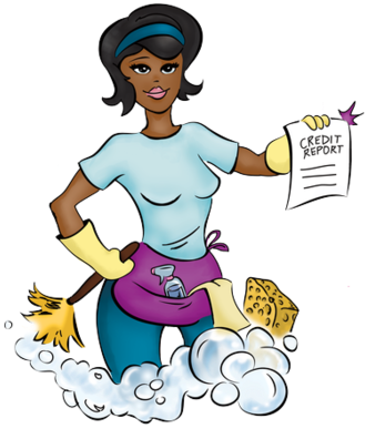 Commercial Cleaning And Residential Cleaning, Move - African American Cleaning Lady (450x424)
