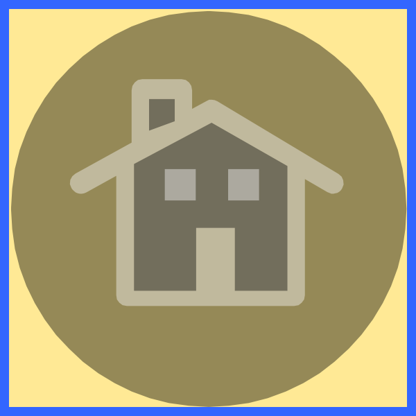 House Clipart - Key (600x600)