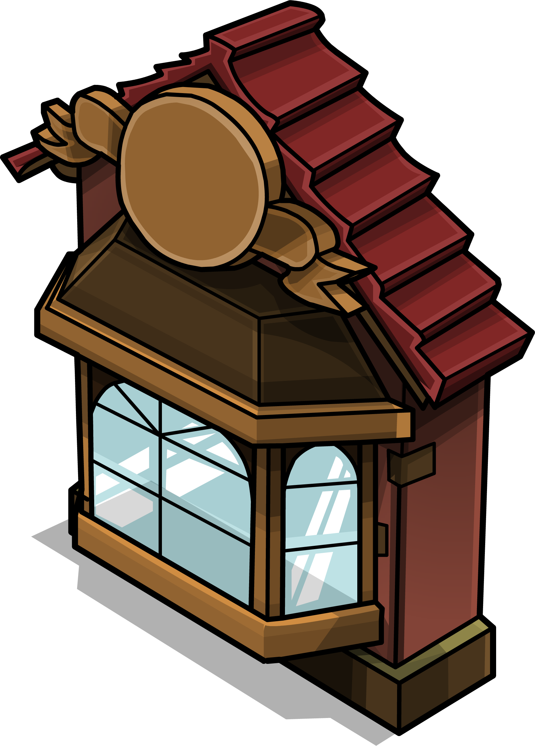 Cozy Red House Sprite 001 - Cozy Red House Sprite 001 (1761x2452)