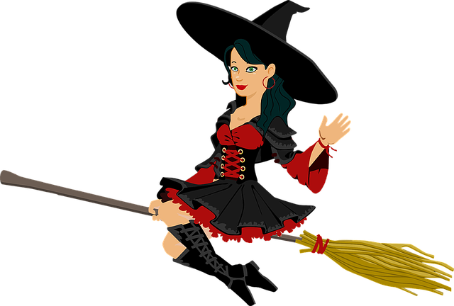 Image Is Not Available - Witch Flying (640x432)