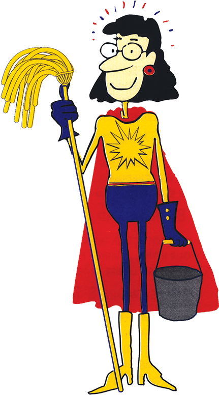 Lisa Supermaids Logo - Lisa's Super Maids (500x839)