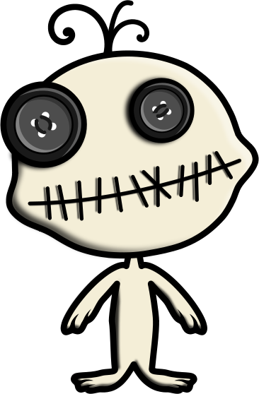 Clipart Info - Voodoo Doll Clipart (366x558)